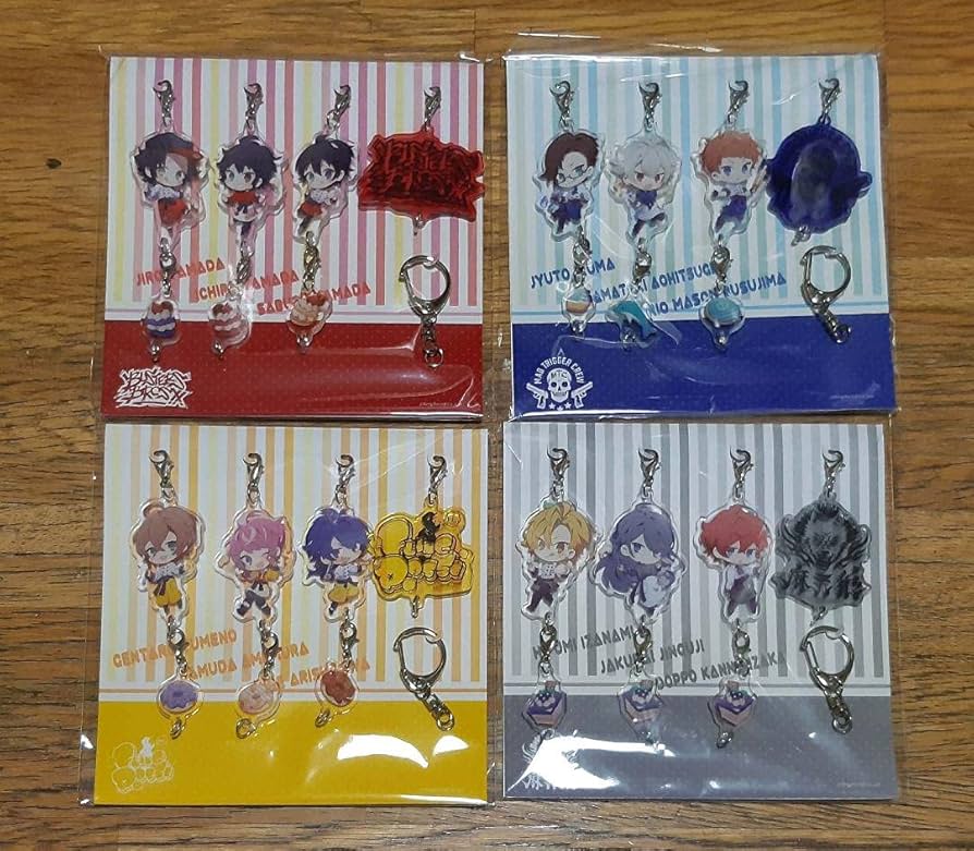 ヒプノシスマイクスイパラアクリルチャーム缶バッチコンプリート